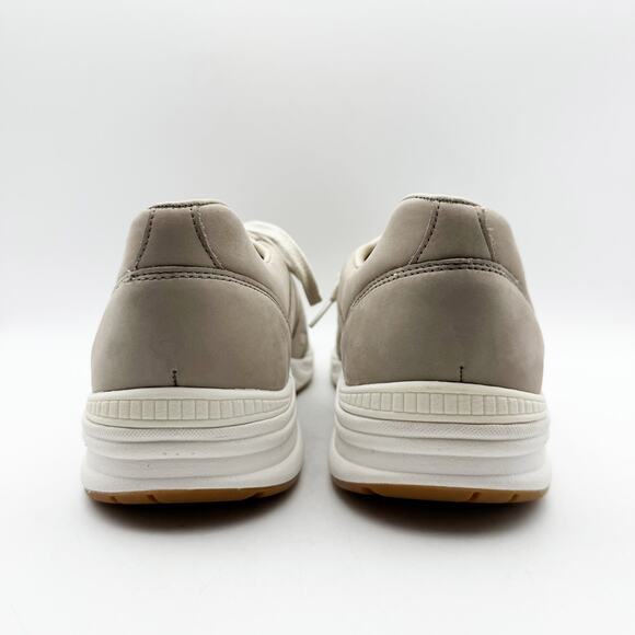 SAS Mens Camino Sneaker US Size 9.5 Wide Taupe Leather Lace Up NIB - Picture 9 of 13